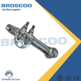 Brass Clamp Grounding Rod Aluminum Alloy Tensioned Clamp Source Manufacturer Cable Clamp Power Fit Grounding Clamp