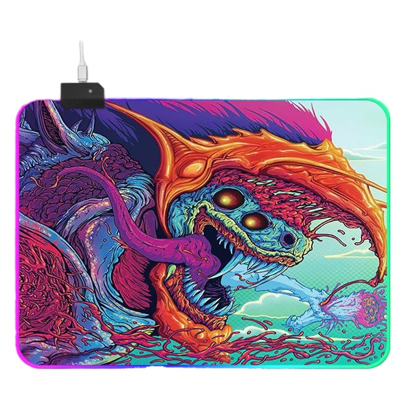 Alfombrilla de Ratón RGB – Mouse Pad Gamer con Memoria de Apagado