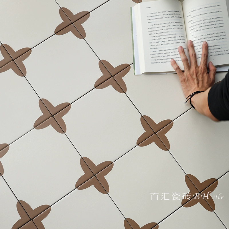 Плитка для ванной комнаты в стиле французского кремового дизайна, для гостиниц, апартаментов, входа, балкона, кухни, кафе, магазина кофе и чая, напольная плитка.