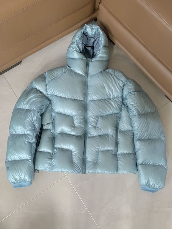 许开心羽绒服5000gt太阳石同款天池蓝玉雪粉色情侣款连帽羽绒服|undefined