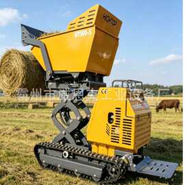 HT500-5 履带翻斗车 矿山砂石料短途转运履带作业机械