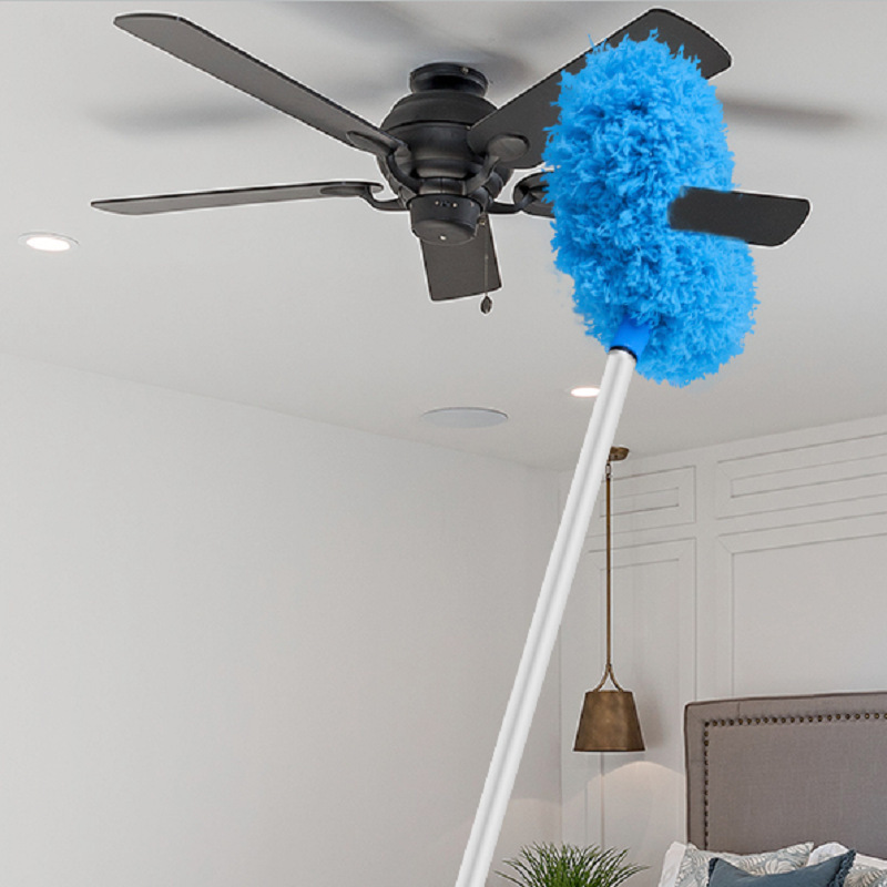 Cross-border duster ring dust sweep dust removal cleaning duster hanging fan cleaning ceiling dust removal brush round dust removal duster