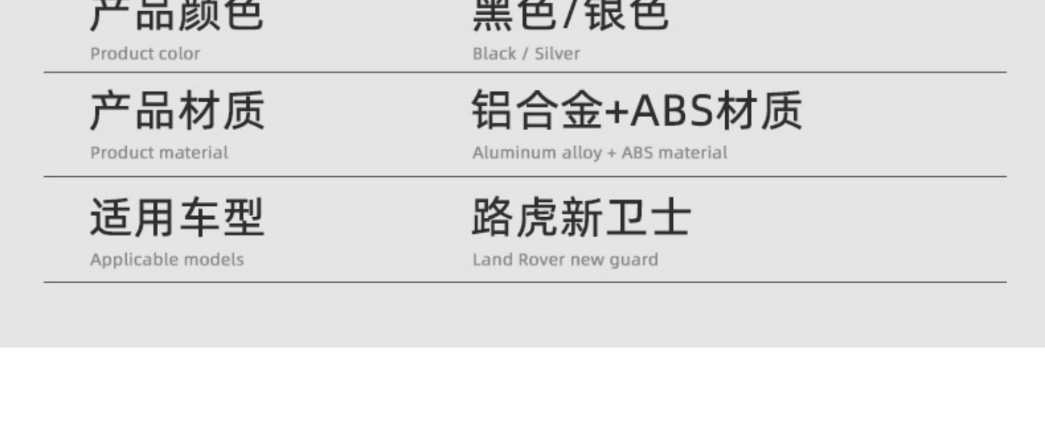 Applicable to Land Rover New Guard 20-23 110 side pedal 90 pedal off-road fixed pedal modification Special