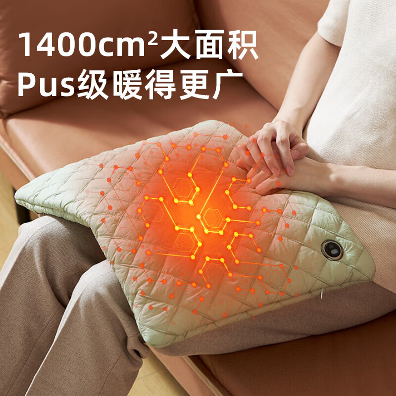 Zhigao calentamiento de mano sin agua bolsa de agua caliente enchufe caliente constante bolso de pluma algodón de grafeno portátil calentador eléctrico para bebé