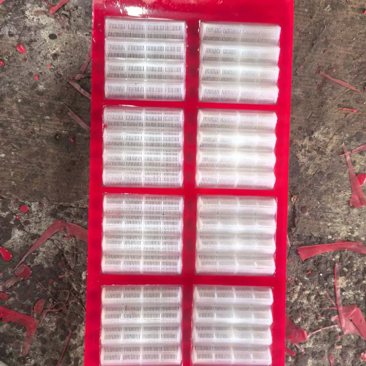 海王筛机用305*610筛网波浪式筛孔设计开孔率增加75%脱水效果好