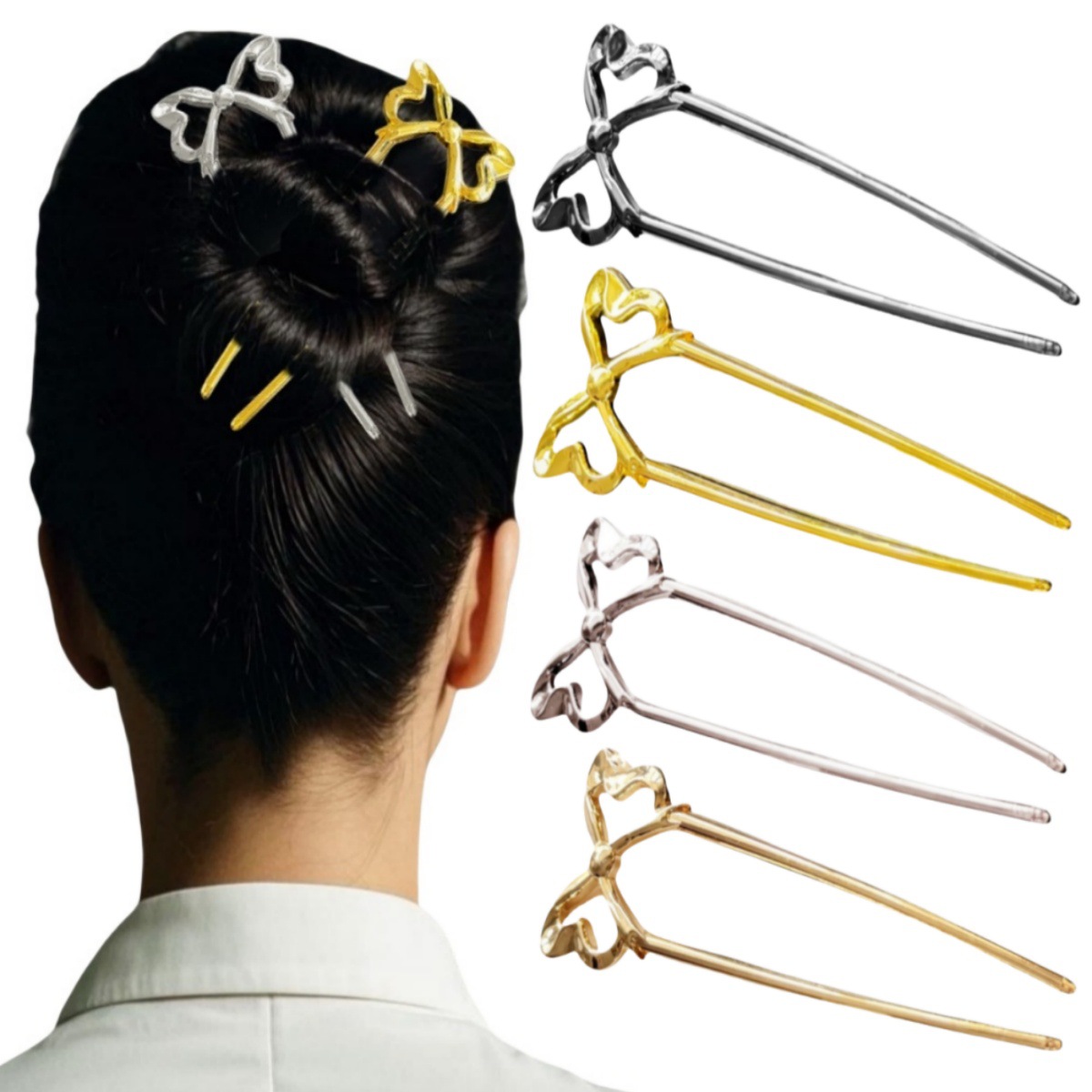 Europa y los Estados Unidos de alta sensación U pinzas de cabello bola cabeza cabeza fija artefacto para el cabello nuevo pein lateral enchufe joyas al por mayor