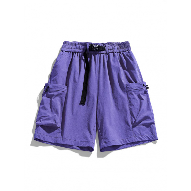 25 nuevos productos jóvenes estudiantes ociosos cinco o seis pantalones cortos transfronterizos para hombres y mujeres ropa deportiva de secado rápido de moda para correr ocio