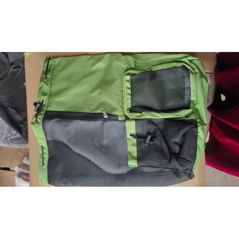 Mochila de cuerda de malla con bolsa mojada mochila de playa, bolsa de baño image 9