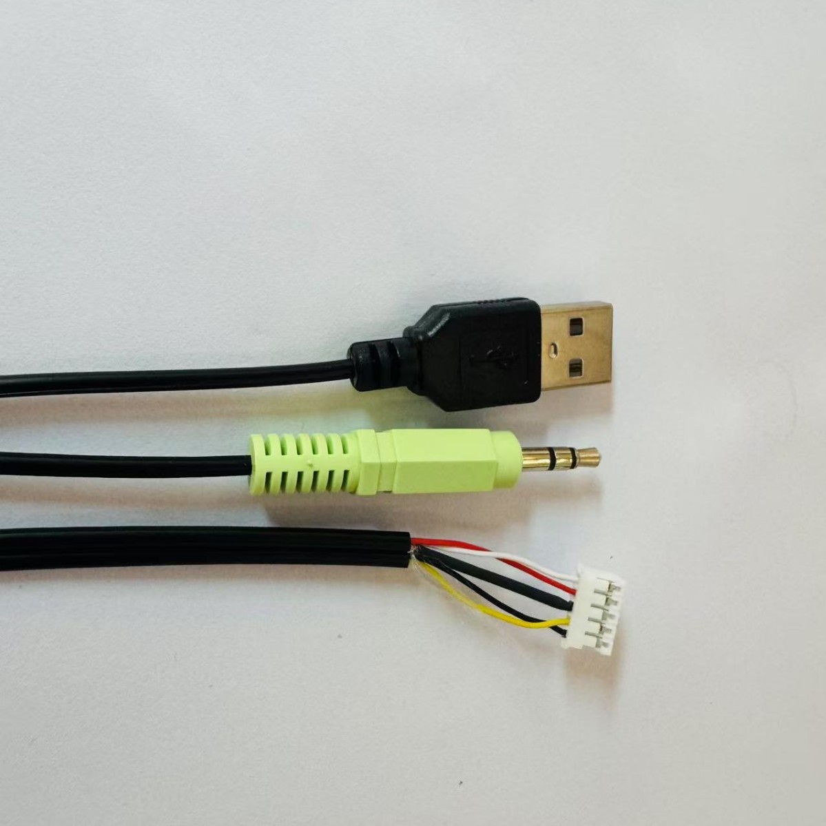 线音箱线音频线音响信号传输屏蔽线带PH2.0端子连接铜线电线