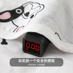 Two-piece pure cotton gauze butterfly dress newborn tie-band romper summer baby clothes thin infant clothing