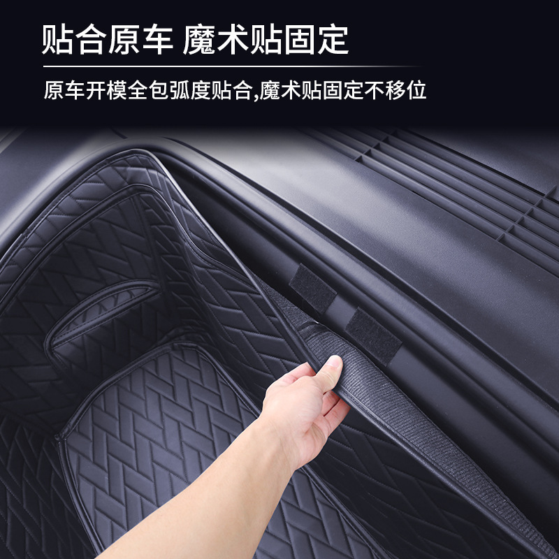 (2개) TESLA MODEL3 | Y 프론트 박스 매트 테일 박스 매트 수하물 보관 매트 실내 장식 장식 액세서리에 적합합니다.