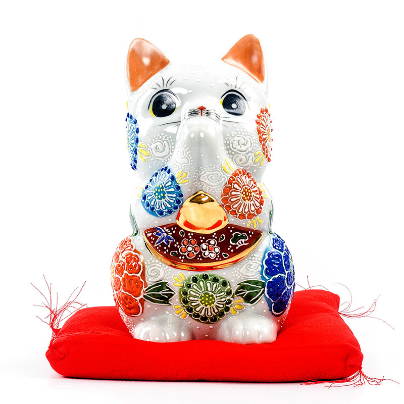 기도(바이성) 행운의 고양이 키 18.6cm