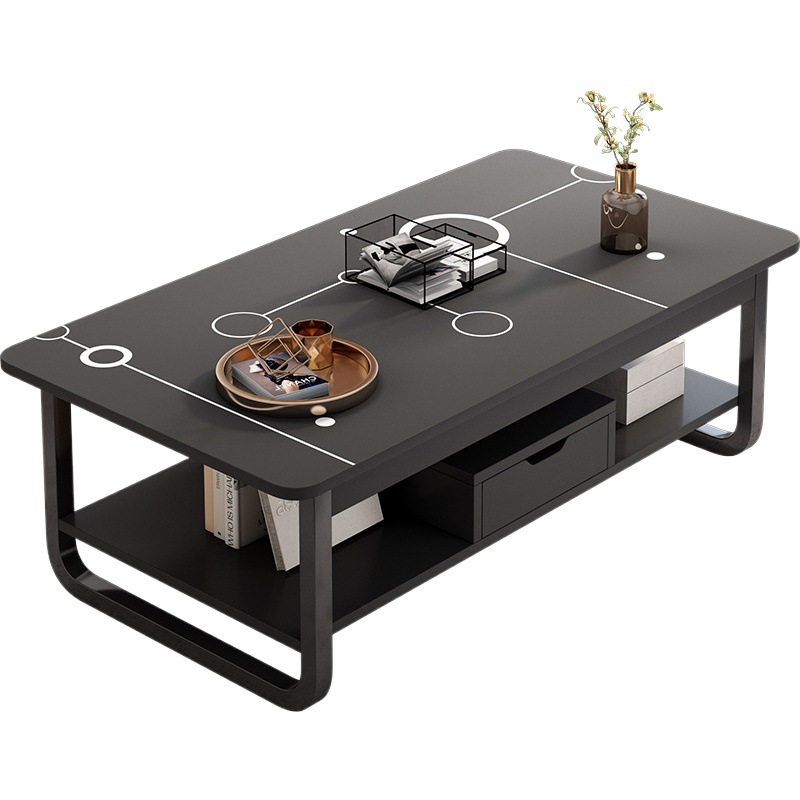 Mesa de café sala de estar casa pequeño apartamento sofá mesa lateral alquiler casa balcón mesa pequeña simple moderna Oficina mesa de té