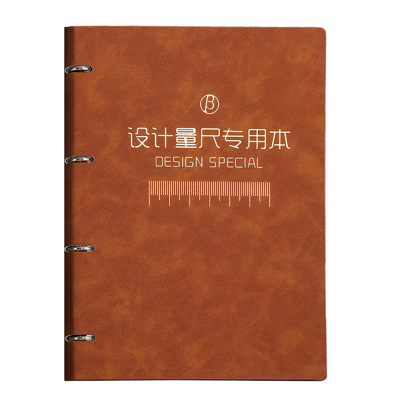 Diseñador regla de medición libro especial A4 decoración de diseño de interiores dibujo libro de sala de medición libro de regla de medición al por mayor de hojas sueltas