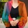 带袖优柔防晒薄款丝巾