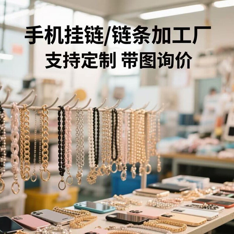 手机链三丽鸥hello kitty硅胶kt猫平替款串珠ccd装饰背包手机挂绳|undefined
