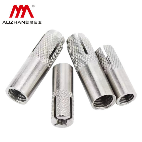 Aozhan 304 stainless steel internal expansion pipe screw built-in wall tiger pull explosion flat explosion internal force top explosion M6-M20