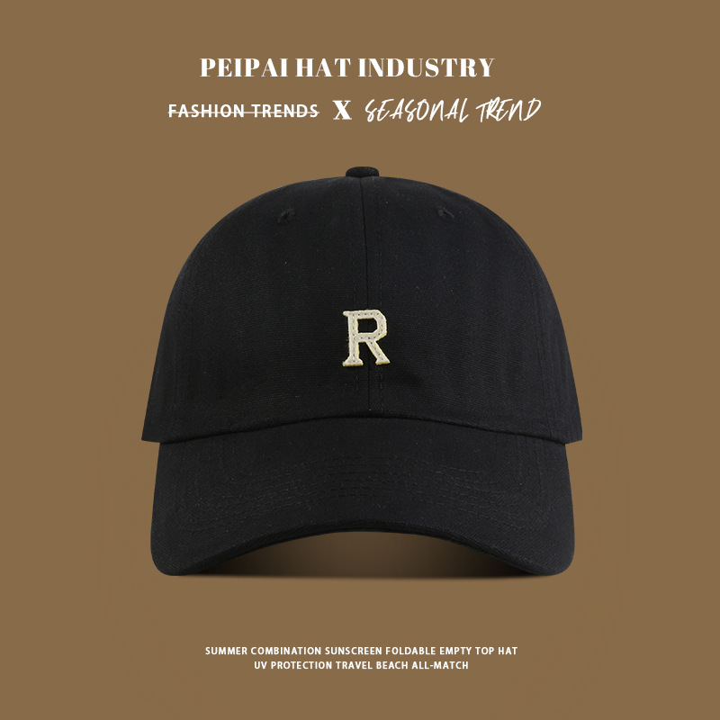 Gorra de béisbol, cara coreana, ala de sombrero pequeña ensanchada, mujer, pómulos, circunferencia de la cabeza grande, sombrero para el sol profundo, sombrero de visera rojo, hombre