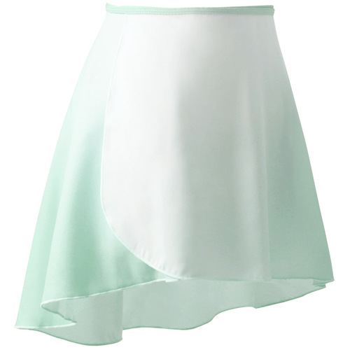 Adult dance practice clothes half-length gauze skirt for women one-piece lace-up gradient gauze skirt dance teacher body skirt basic training