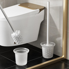 トイレブラシ家庭用死角のない清潔ブラシヘッド洗浄トイレブラシ使い捨て交換ヘッド汎用硬毛トイレ