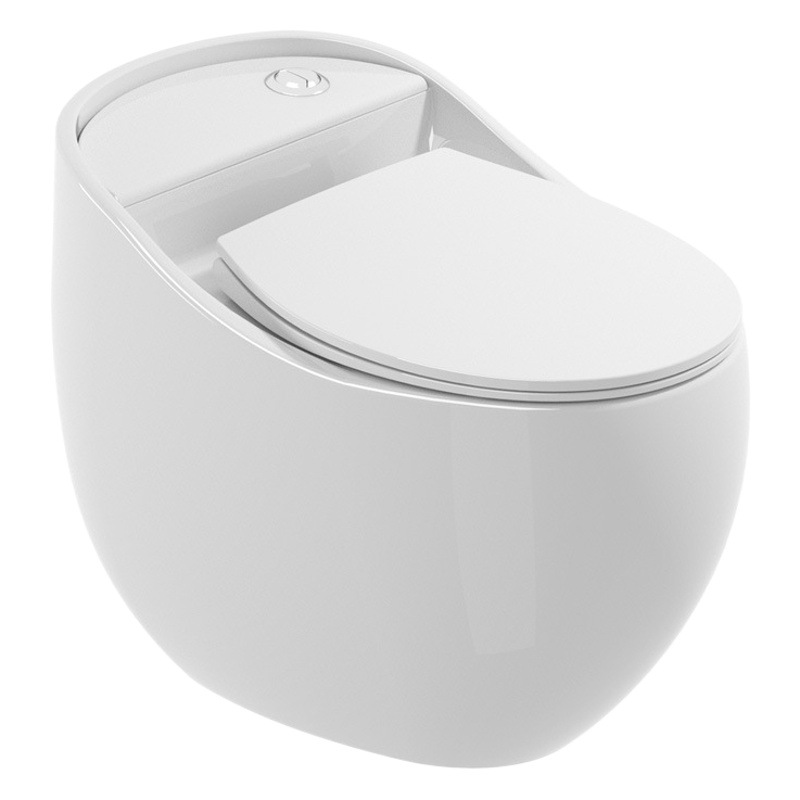 Asiento de inodoro en forma de huevo, decoración, proyecto de hotel para el hogar, venta al por mayor, nuevo inodoro con sifón súper remolino