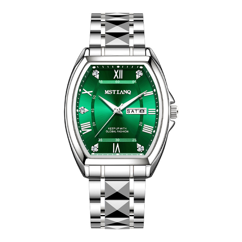 Wine barrel cd-silver shell green