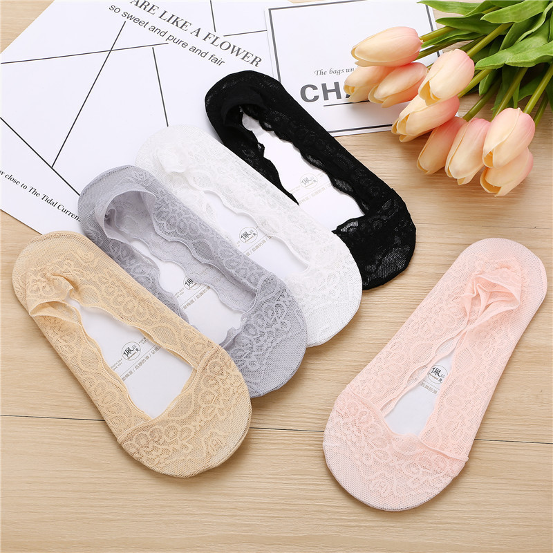 Peacock Feather Lace Boat Socks Women's Summer Thin Breathable Invisible Socks Silicone Non-slip Non-falling Heel Shallow Mouth Socks for Children Peacock Feather Lace Boat Socks Women's Summer Thin Breathable Invisible Socks Silicone Non-slip Non-falling Heel Shallow Mouth Socks for Children