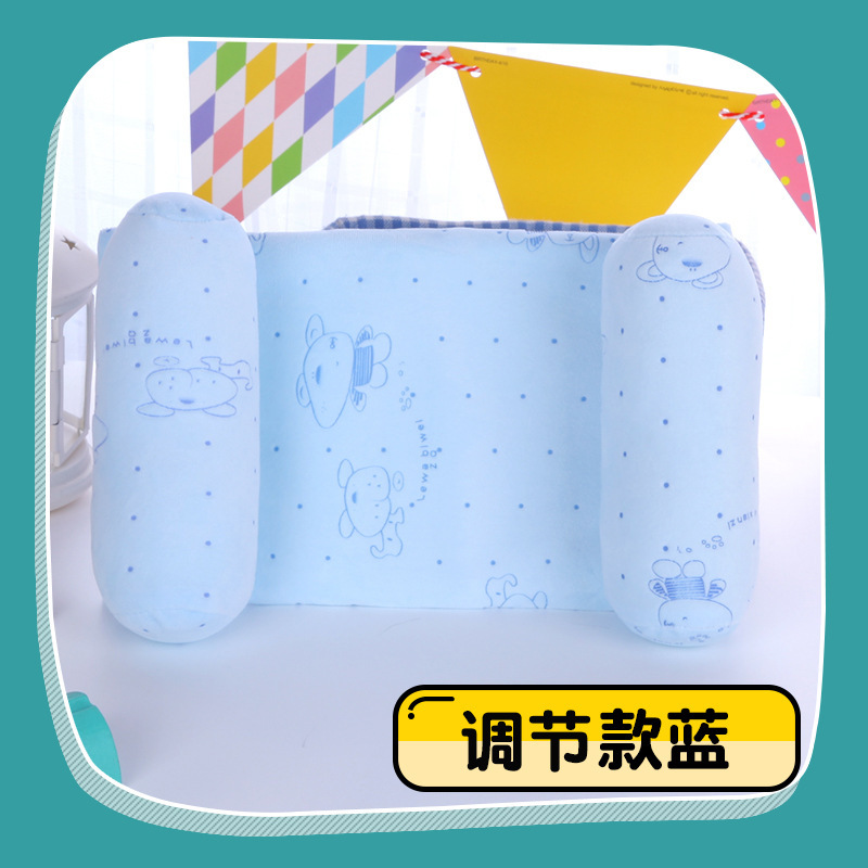 現物赤ちゃん枕ビロード赤ちゃん枕定型枕四季通用新生児調節枕通気柔らかい|undefined