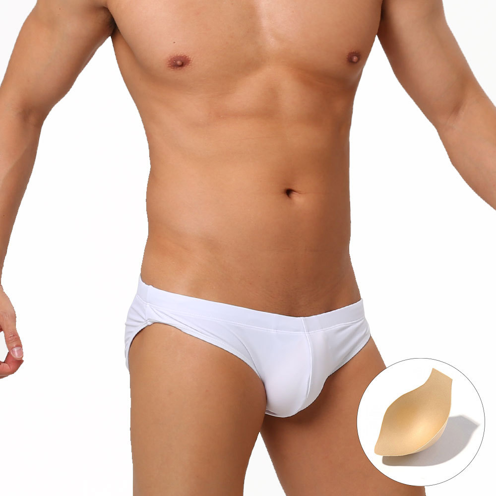Sexy tight low-rise small triangle swimsuit with UXH, simple and fashionable black and white with cup cover to prevent exposure, popular triangle swimwear