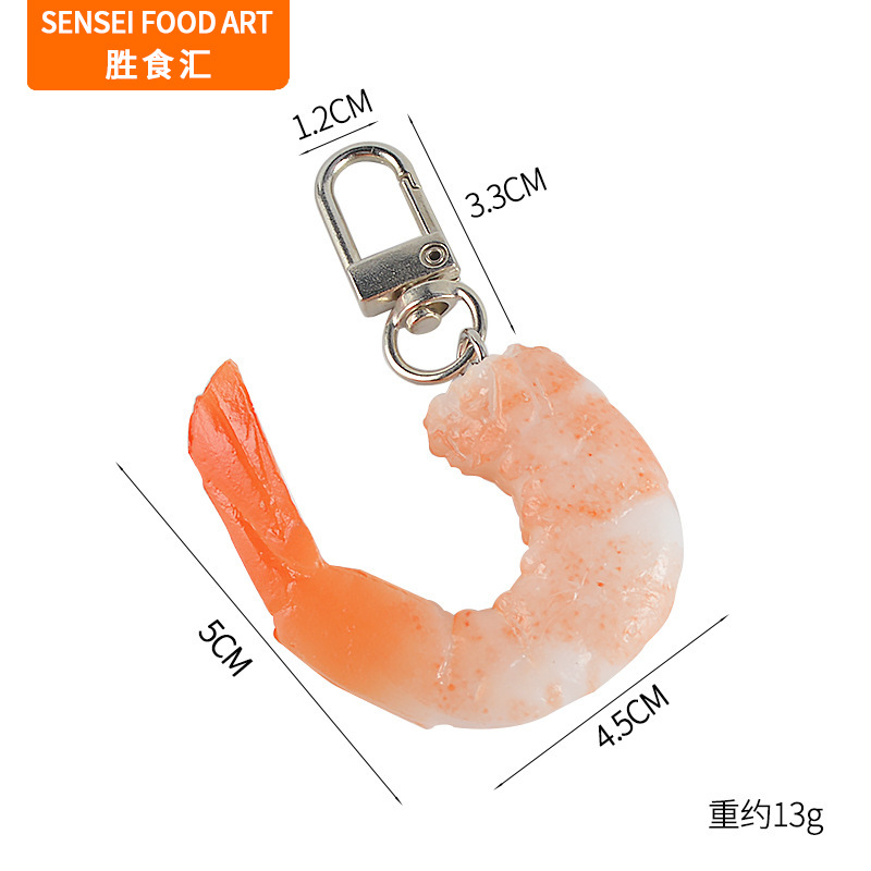 PVC simulación Camarón modelo película y televisión tiro accesorios restaurante muestra decoración diversión simulación comida Camarón cola