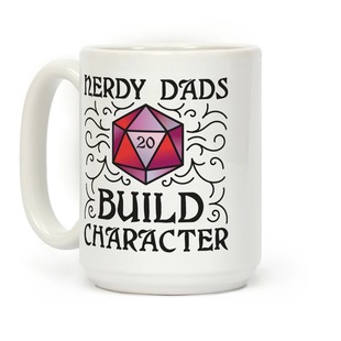 Nerdy Dads Build Character Coffee Mug�����Ӱְ��R�ɱ�