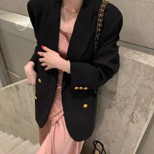 Clear goods [in stock hanging] plus size chubby girl metal buckle suit jacket women's spring gun barge collar jacket 8054