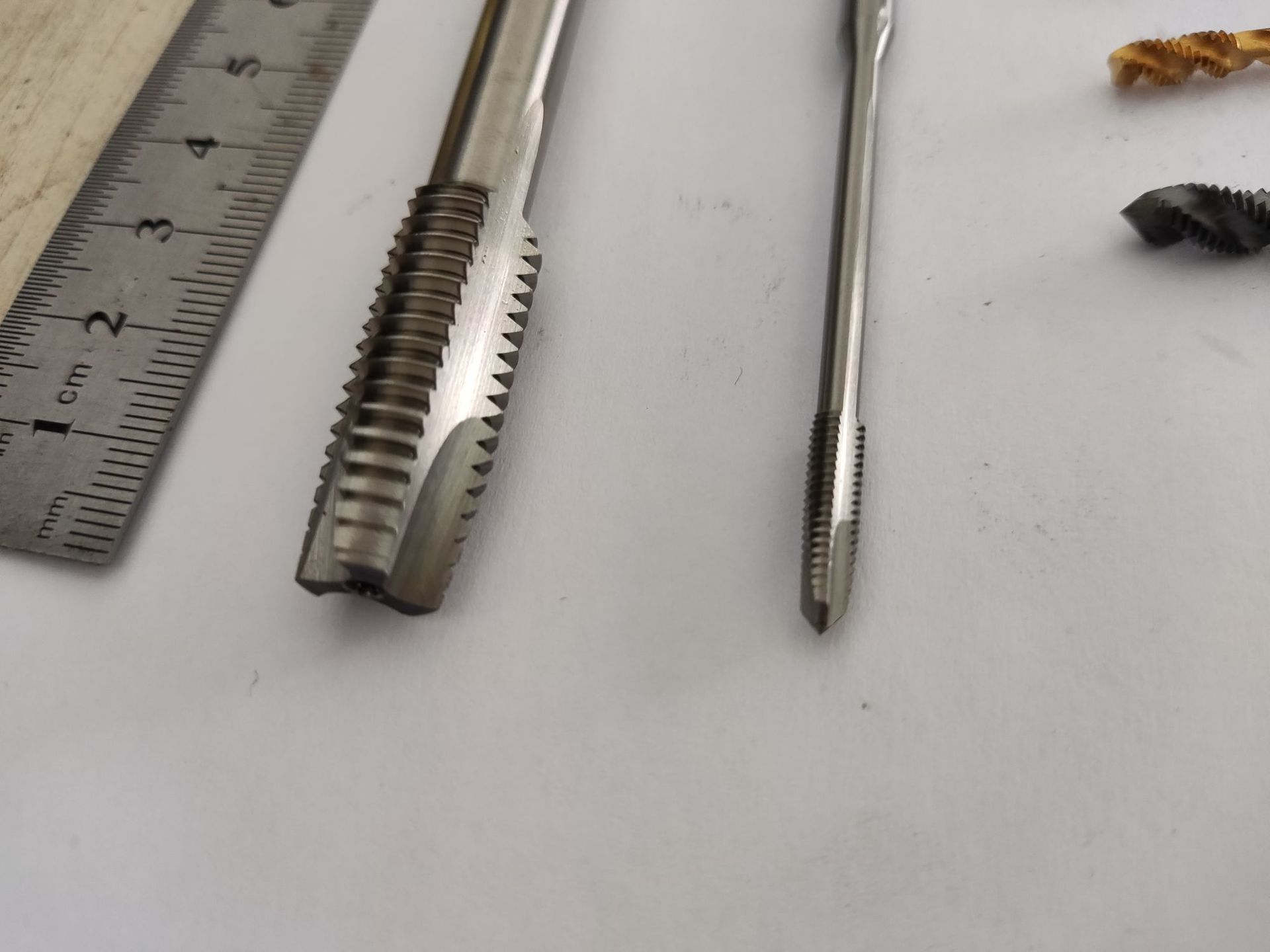 螺帽用先端M7.5X1.0，M10X1.0-6H,6G含钴高速钢先端丝攻丝锥