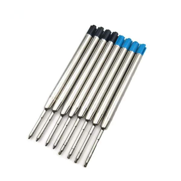 Spot supply 424 Metal Ballpoint Pen G2 ink refills 1.0mm neutral black water refills ballpoint pen refills