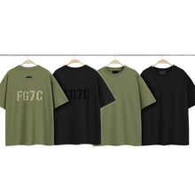 FOG FEAR OF GOD第七季主線FG7C美式水洗高街潮牌寬松短袖T恤男士