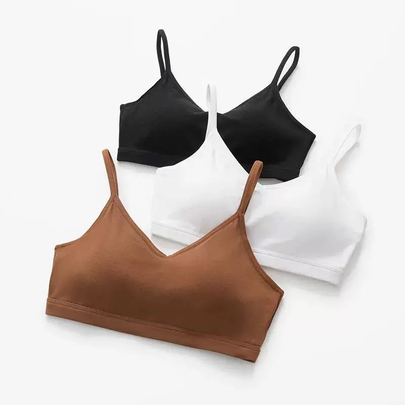 Wireless tank bra top, women's protective underwear, beautiful back, sizes S–XL