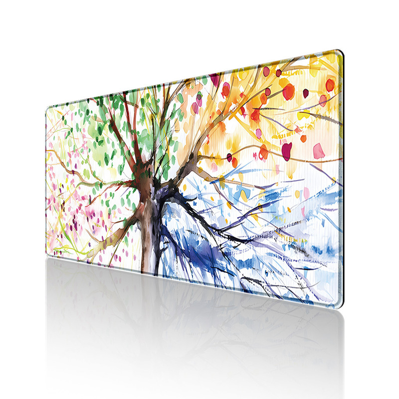 クロスボーダーのマウスパッドの花の卸売りのmousepadの滑り止めの超巨大なテーブルのパッドのアマゾンの花のスタイルのロックのキーボードのパッド|undefined