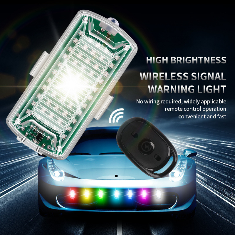 M6S gran capacidad automóvil motocicleta vehículo eléctrico luz de avión modificación UAV flash luz de advertencia al aire libre image 2