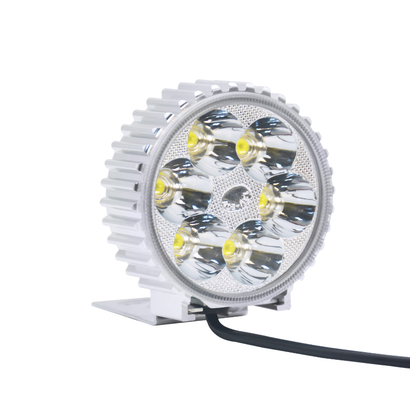 Led coche eléctrico proyector motocicleta modificado faro externo 12V 80V triciclo batería coche luz fuerte lámpara impermeable