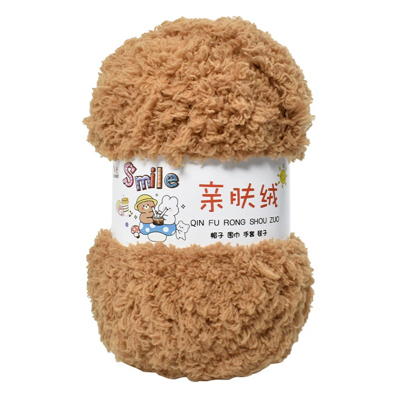 Теплая, приятная для кожи флисовая пряжа, коралловый флис, пряжа для полотенец, пряжа для вышивки, клубок пряжи оптом, гребенная пряжа для вязания, трансграничная горячая распродажа