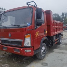 大泵220马力豪沃15吨载货车加装高栏冷藏厢翻斗车自卸车二手福田