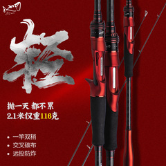 Chirin Cross-border Carbon Fiber Straight Handle Rod Ultra-Light Casting Rod Long Casting ML Tuning Rod Sliding Floating Fishing Rod Wholesale