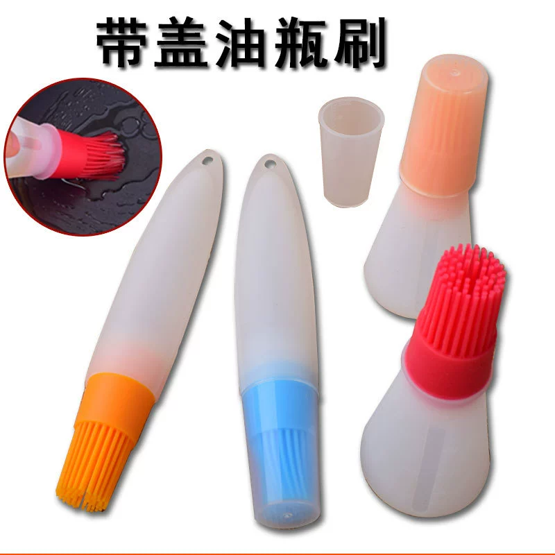 Спот утолщение с шкалой колпачок силиконовый масляный масляный щетка для контроля масла щетка для соевого соуса щетка для выпечки барбекю щетка bbq