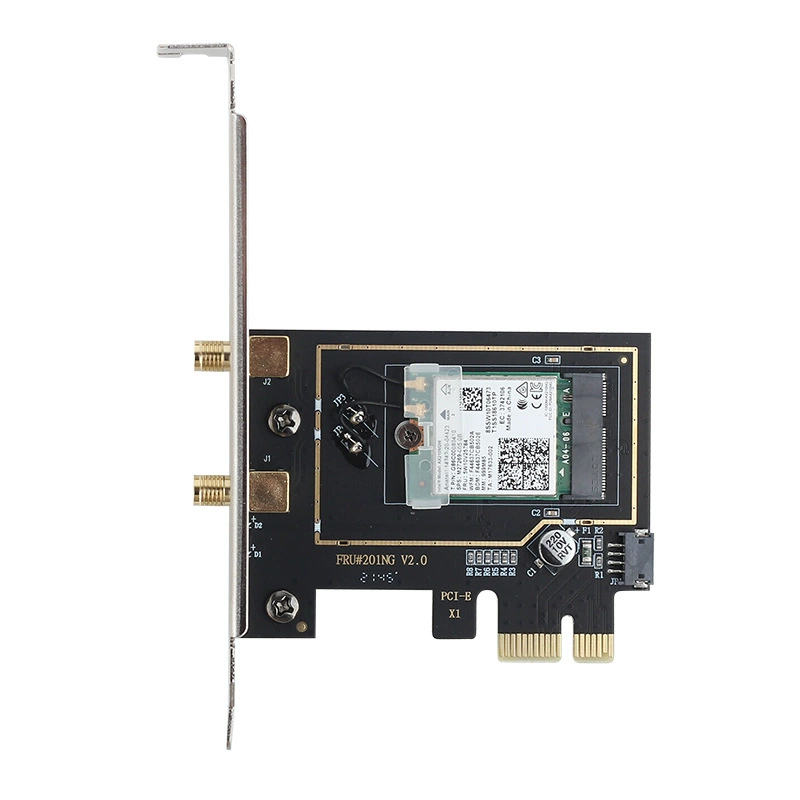 Winlinux двойная частота 5G настольная PCIe вай-фай сетевая карта