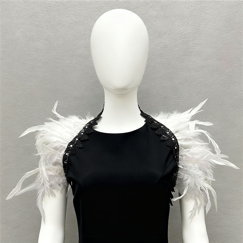 Amazon plumas mantel luchador show traje gladiador vestido estilo vikingo carnaval antiguo abrigo aristocrático TK