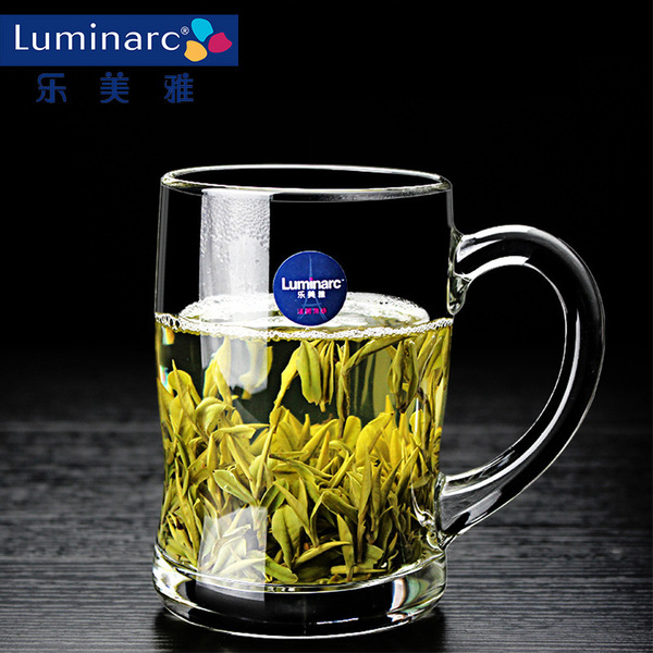 Le Meiya glass household water cup heat -resistant tea cup tempered…