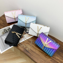 批发韩版女士小包包女bags编织流苏链条包2023新款时尚单肩斜挎包