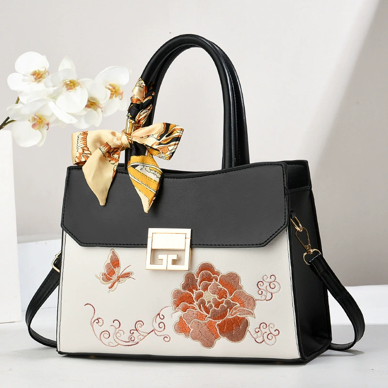 Сумка DaiZiYa Trend - Элитная сумка с вышивкой, 29x12x21 см, 0.7 кг, различные цвета