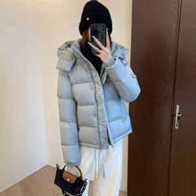 升级版~lu家火爆四格五格连帽保暖短款厚女羽绒服秋冬新款G102826