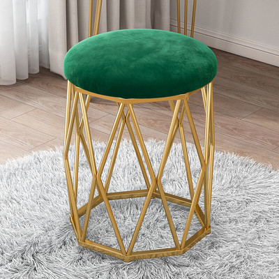 Light extravagance Dressing stool Makeup stool dresser stool Nail enhancement chair Simplicity ins girl student bedroom household